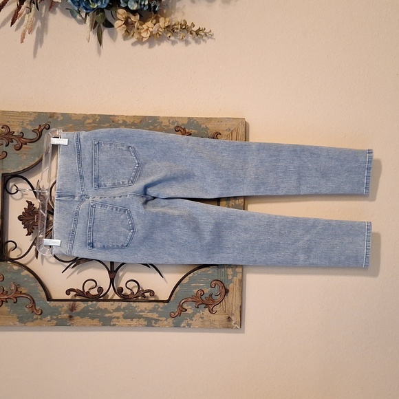 SOFT SURROUNDINGS Pull On Cropped Snap Ankle Jeans. Size PXS - Picture 7 of 12